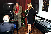 autorka - pani Agnieszka Kasprzak Miler i pan Micha Gradowski